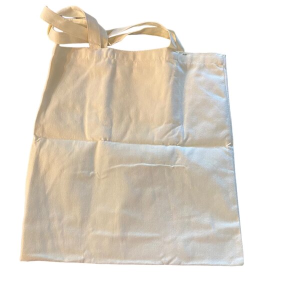 I Peel Good Pun Canvas Beach Grocery Tote Bag Frog inside Orange NWOT Cotton - Picture 2 of 5